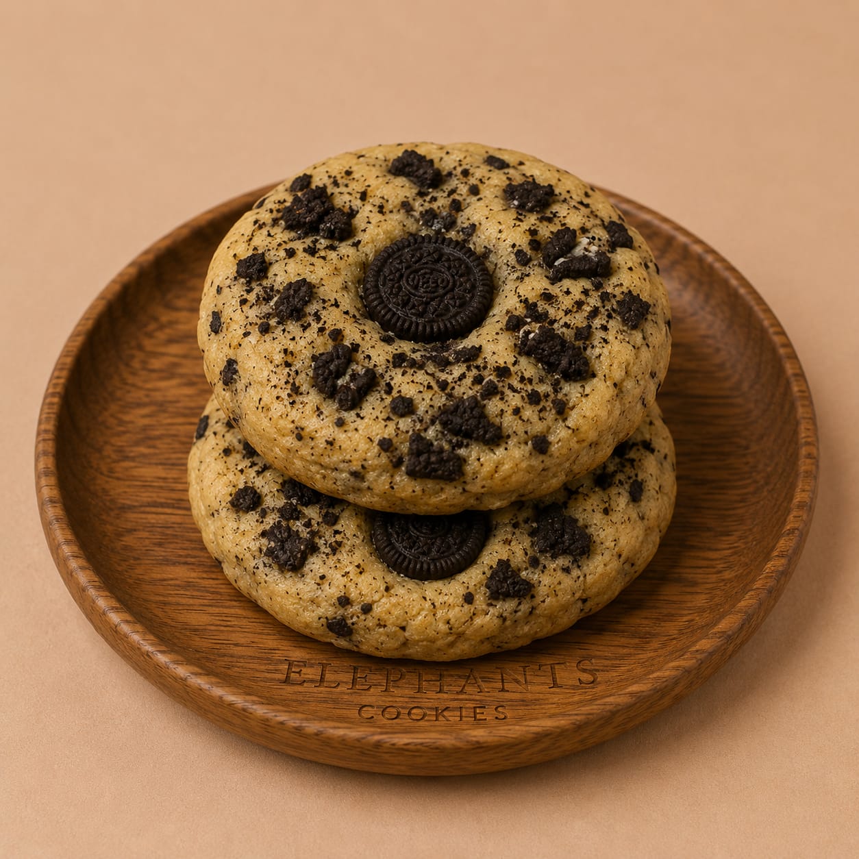 Cookie Doble Oreo Cream — masa de Oreo con doble relleno de crema